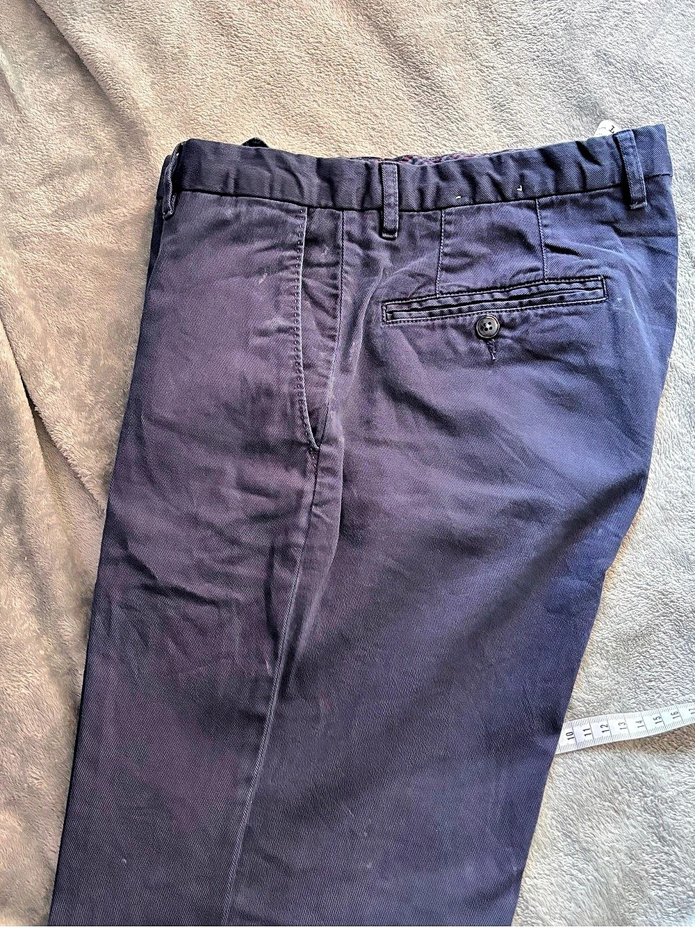L.B.M. 1911 Trouser Blue Waist 34